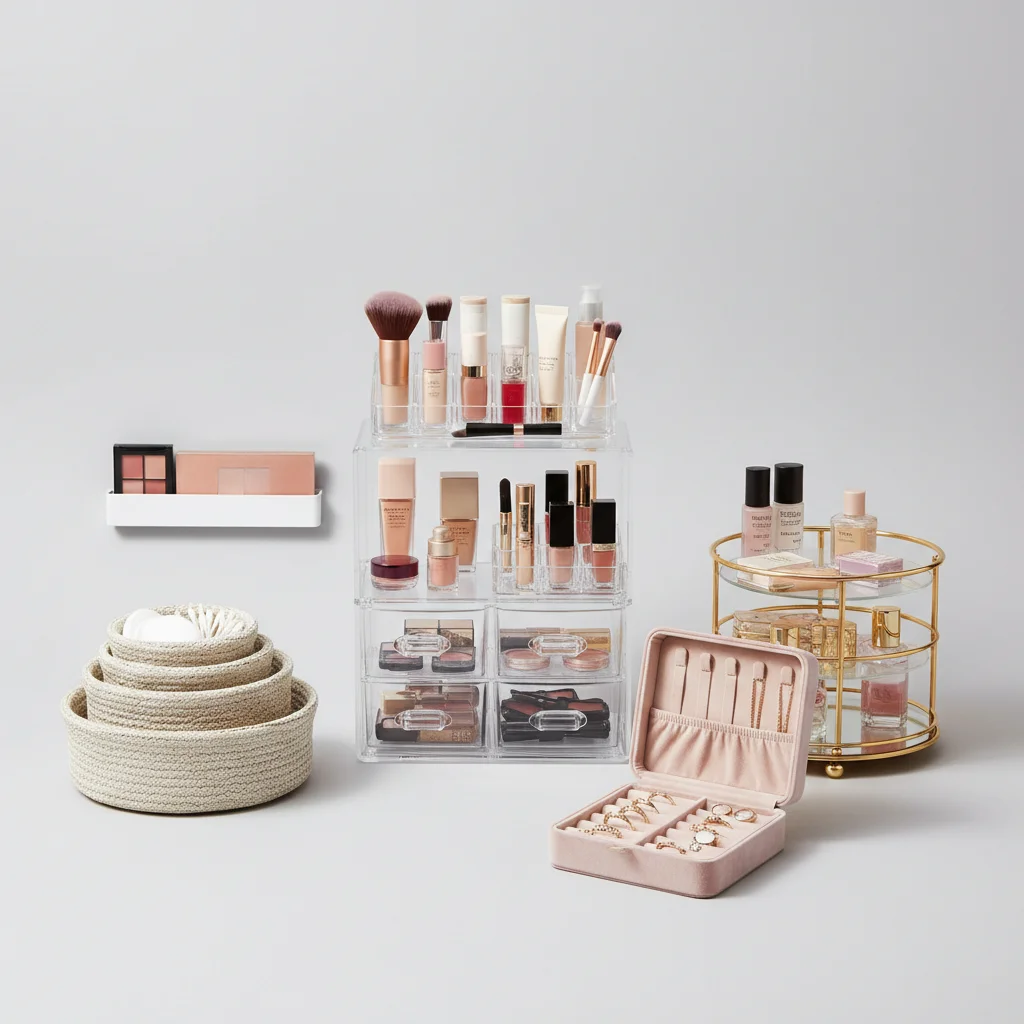 Vanity Table Storage: 5 Clever Solutions for Small Spaces